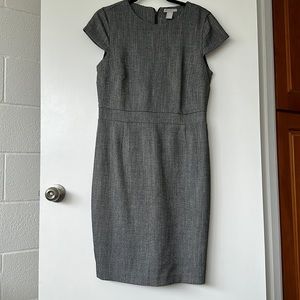 H&M GREY PENCIL DRESS